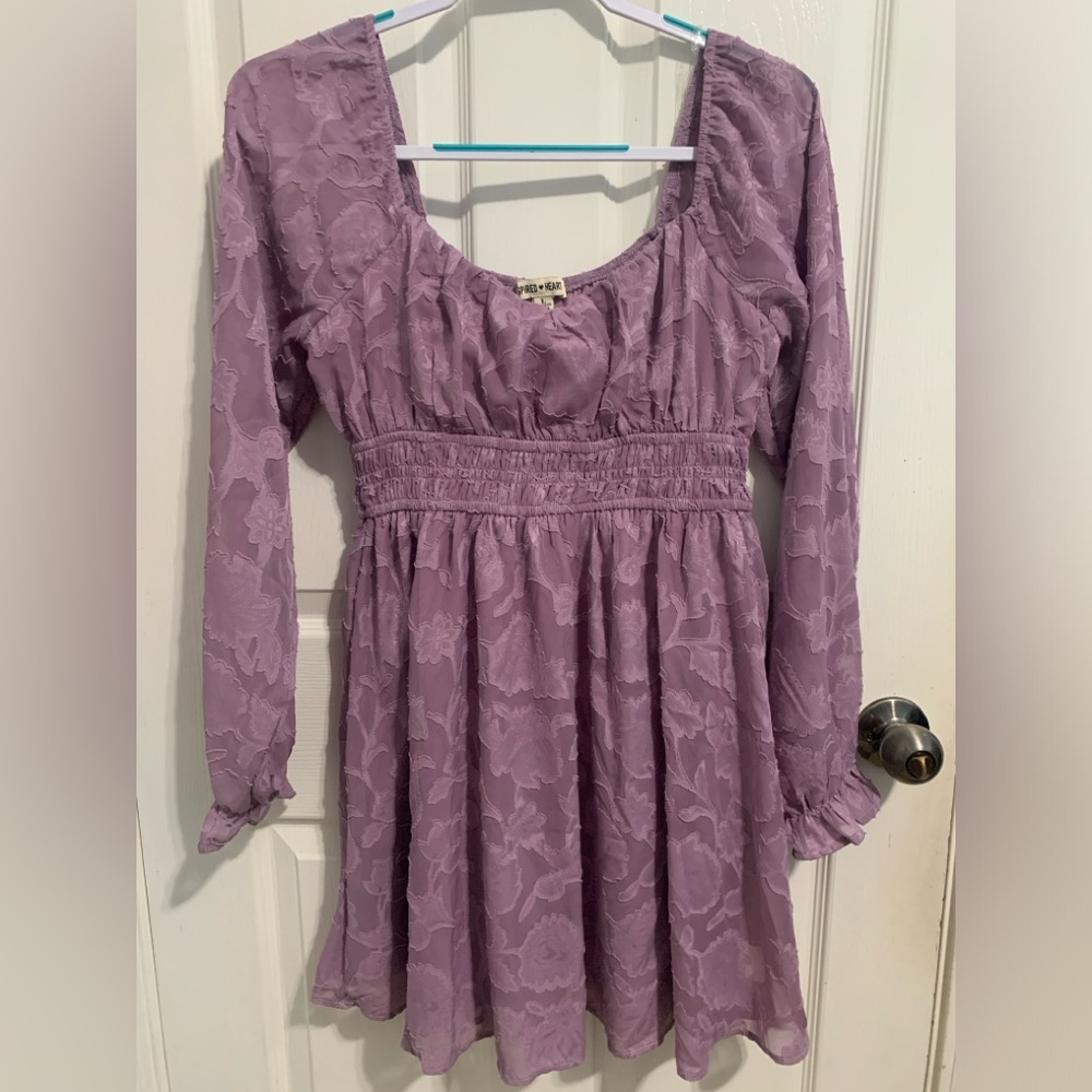 Purple Large dress